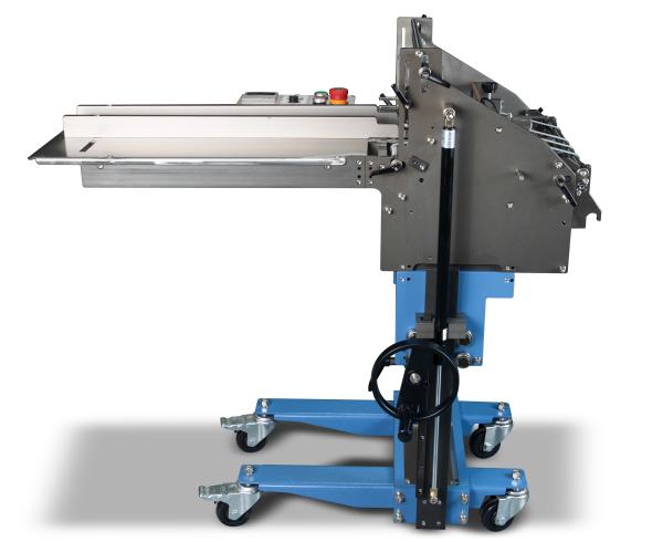 Cheap High Performance Vertical Stacker Machine For Collecting Folded Product for sale
