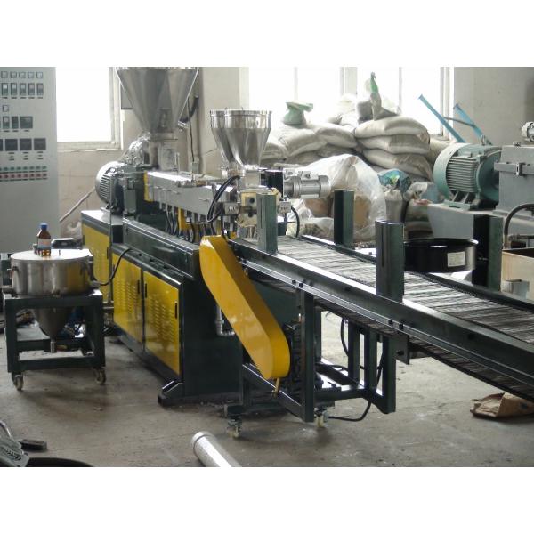 PP PE PVC Wood Plastic Composite Machine Twin Screw Extruder Wpc Extruder Machine