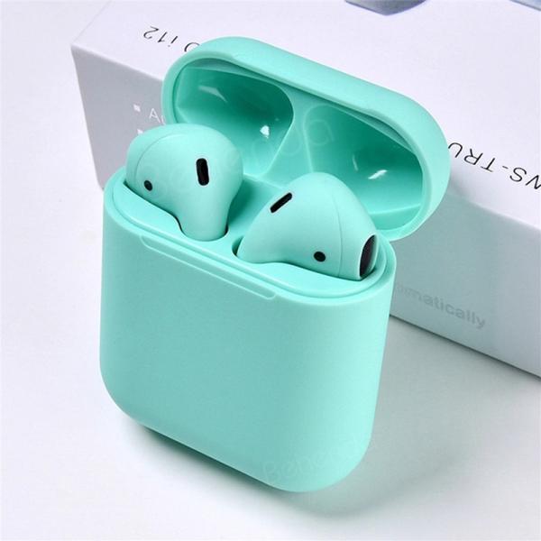 Smart I12 Tws True Wireless Earbuds Tiny Bluetooth Headset IPX 4 Waterproof