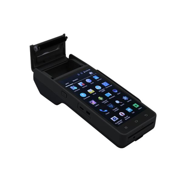 FP605 EMV Android Portablet gprs Biometric Device with fingerprint pos machine with printer