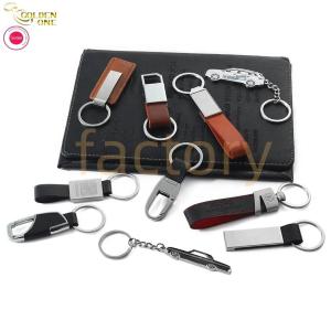 Best K17 Personalized Leather Keychain , Western Leather Keychain Ring wholesale