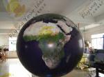 2m Huge Inflatable Helium Earth Balloons Globe with Total Digital Printing with