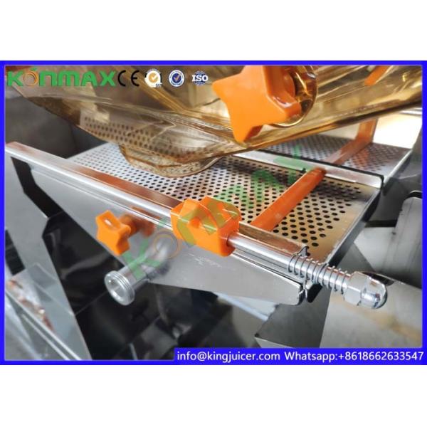 Feeding System Hopper Automatic Orange Squeezer , Lemon Pomegrante Juicer