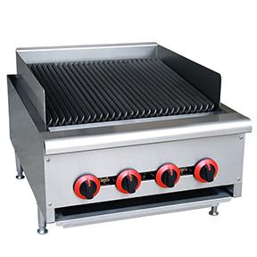 Cheap Tabletop Gas Grill 24" 4 Burners Commercial Kitchen Equipment for sale