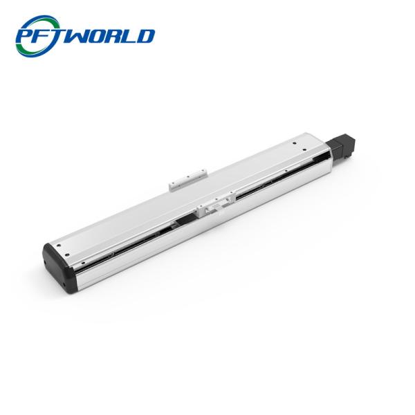 CNC Steel Linear Actuator Slider , ISO9001 Sheet Metal Linear Motion Rail