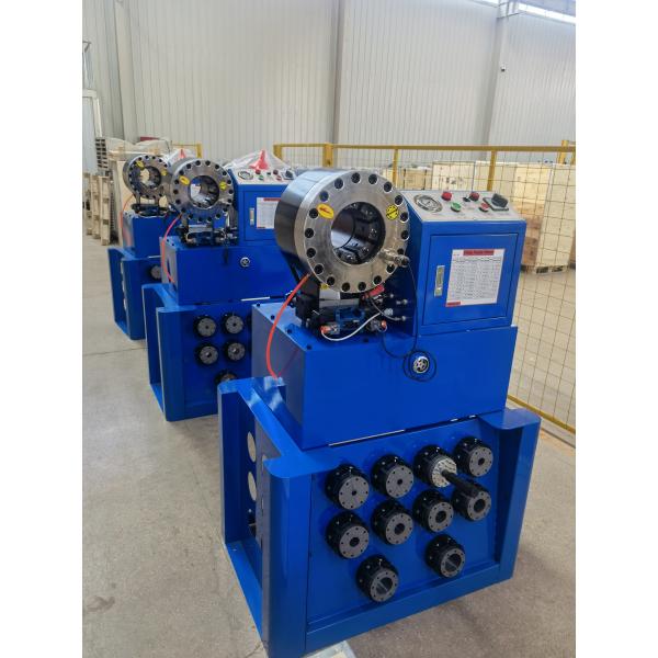 P38 Hydraulic Hose Crimping Machine 6-38mm 300T Force 8 Die Sets