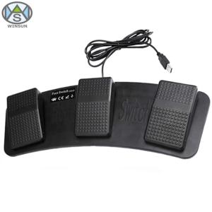 China FS3P Three Switch Usb Foot Switch Pedal Medical Treatment Pedal Usb Triple Foot Switch on sale
