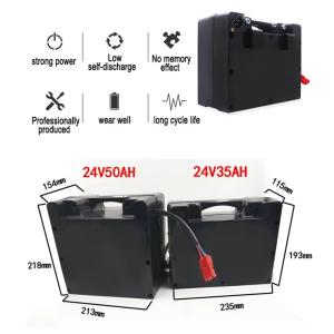 24V 36V 12Ah Electric Wheelchair Battery Replacement Lithium Phosphate Batteries