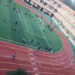 Corrosion Resistance Synthetic Rubber Flooring For Sports Court / Public Court