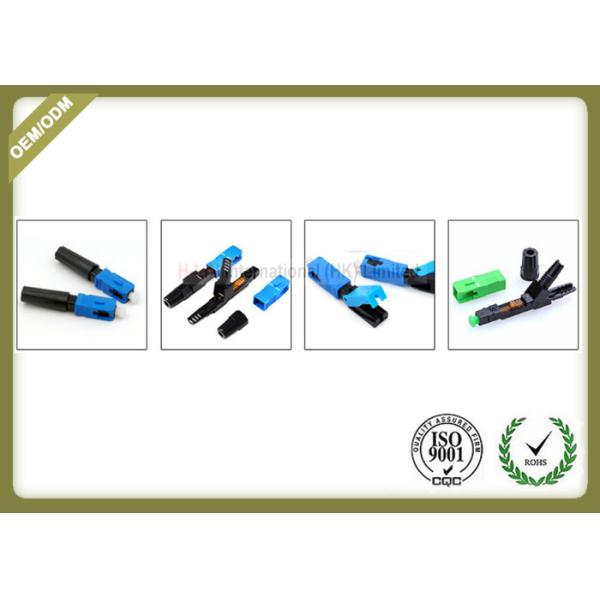 FTTH Embedded SC Cold Junction Field Assembly Type SC APC Fast Connector 52mm for 3.0*2.0mm cable