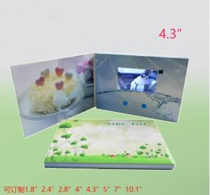Best Promotional Video In Print Brochure With LCD Sound Modules And Rechargeable Battery wholesale