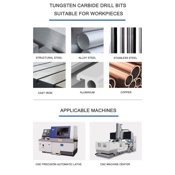 Wxsoon High Precision Straight Flutes Solid Carbide Reamers for Steel