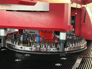 CNC Sheet Metal Punching Machine 300KN Sheet Metal Turret Puncher
