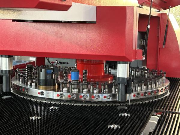 Cheap CNC Sheet Metal Punching Machine 300KN Sheet Metal Turret Puncher for sale