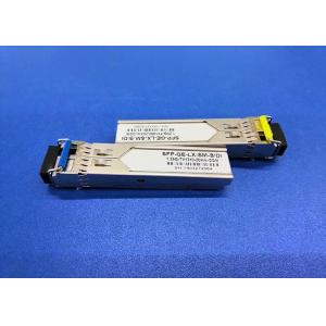 Best Bidirectional SM SFP Module 1000base LC 10KM TX1310nm RX1550nm ISO 9001 Approved wholesale