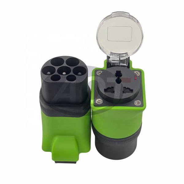 High Temperature Resistant PC Type 2 Connector EV Charger Adapter for Energy Vehicle Charging in Extreme Temperatures