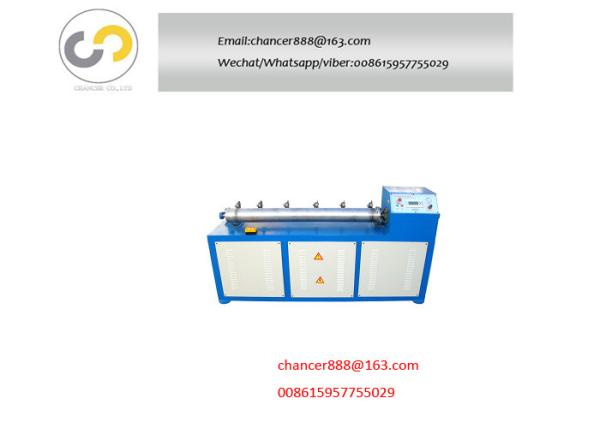 Cheap Multi-blades Paper core pipe cutting machine, high speed paper core cutter for sale