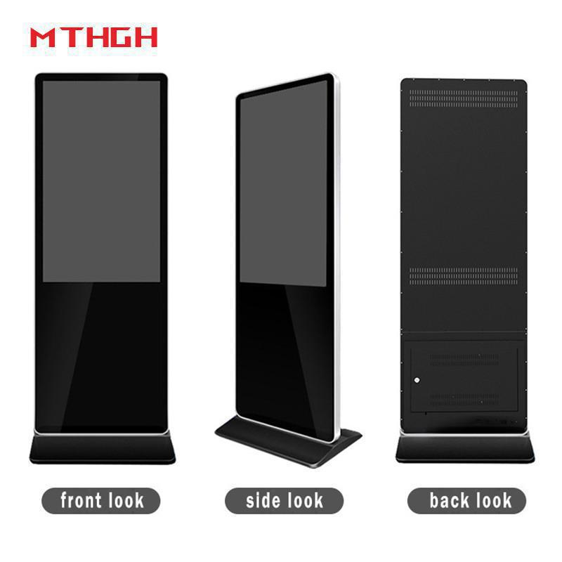 43 Inch Indoor Floor Standing Digital Signage Wi-Fi/Bluetooth/USB Connected Digital Signage 04