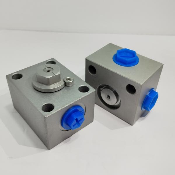 Cheap 315 Bar High Pressure Hydraulic Ball Valve Two Way Two Position Straight Type for sale