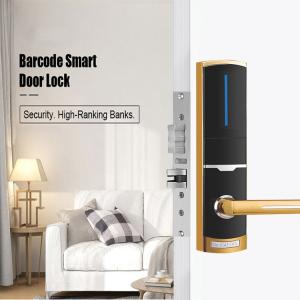 Gold Color 310 X 72 Mm Hotel Key Card Door Lock With Free Management Software