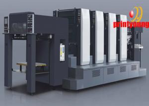 China Computrized Multicolor 4 Colors Offset Printer Machine for Coated Paper Magazine on sale