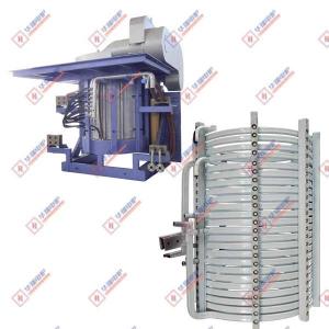 China High Safety hydraulic Steel Shell Melting Furnace Short Melting Time High Durability on sale