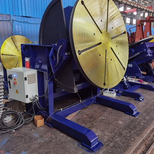 Cheap 3 Ton Table Top Welding Positioner Heavy Duty Flange Single Base Type for sale