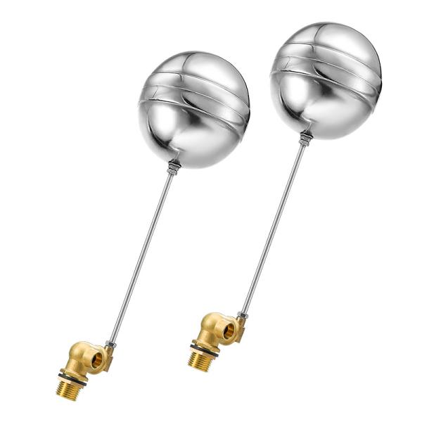 Brass Water Control Float Valve , Mini Industrial Ball Float Valve