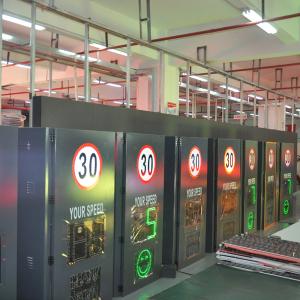 Best Solar Powered LED Radar Speed Sign with 100M Detection Range wholesale