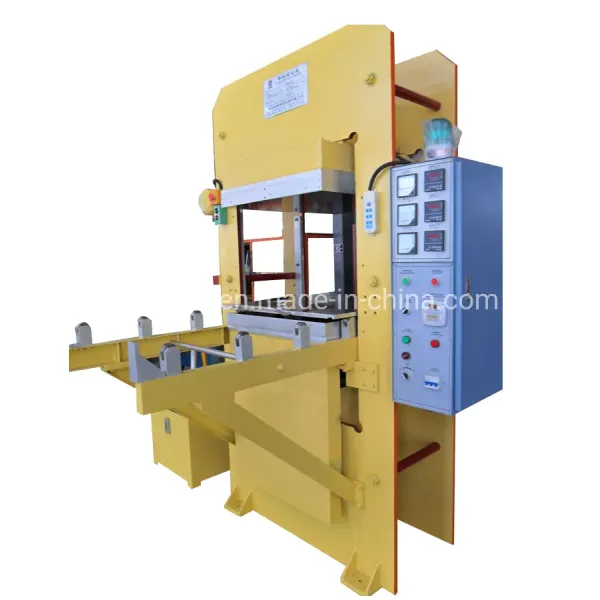 High-Efficiency Two-Way Sliding Mold Rubber Vulcanizing Press/Automatic Rubber Vulcanizer Press Machine