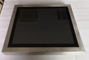 15 Pure Flat Stainless Steel Industrial Touch Screen PC Resistive Capacitive HMI Linux