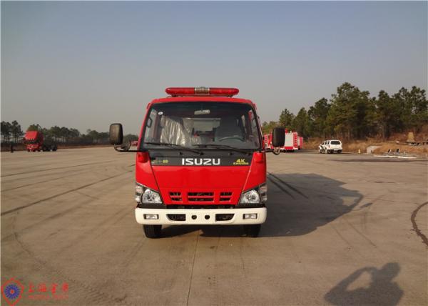 Cheap Strobe Lights Installed Water Tanker Fire Truck With Hydraulic Control Clutch for sale