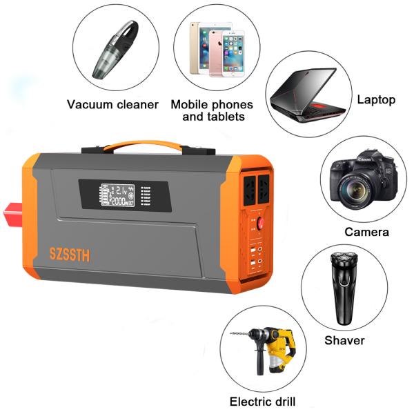Network SDK Multi-functional 1000W 12V 24V 48V To 110V 220V Pure Sine Wave Inverter Outdoor Portable Dc To Ac Power Car Inverter