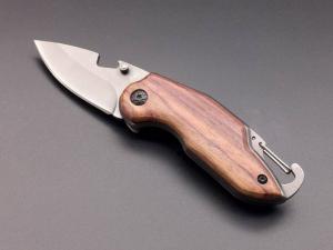 Best wholesale folding knife outdoor knife  with red sandal wood handle  X48 wholesale