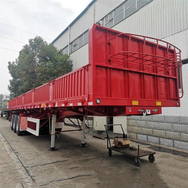 Cheap Multipurpose 800mm Sidewall 60T Sideboards Trailer for sale