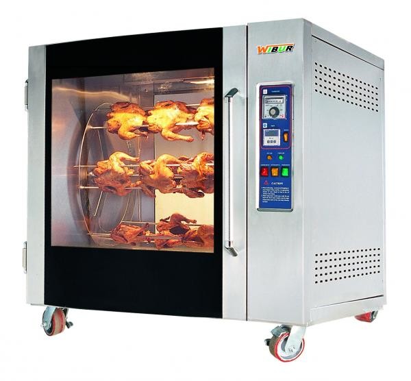 Rotary Chicken Oven Rotation Rotisseries Commercial Restaurant Kitchen Equipment