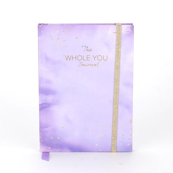 Custom Printing Sewing Binding Notebook A4 A5 Hardcover Journal with Elastic Closure