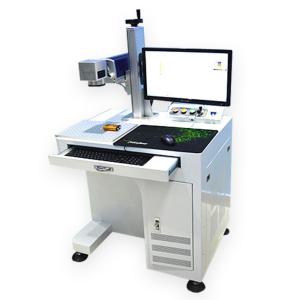 China automatic 3D rotary attachments 10W 20W 30W 50W  fiber laser metal surfaces engraving machine for sale on sale