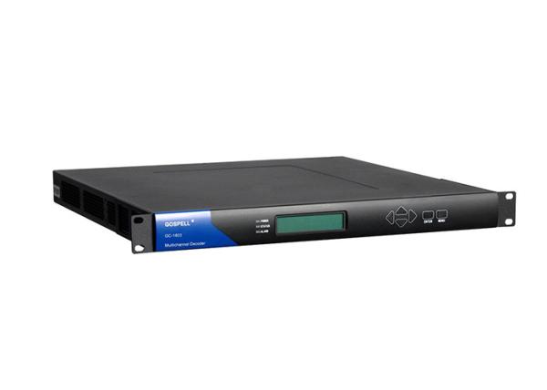 Cheap GC-1806 4-Ch Integrated Receiver Decoder SD-SDI Multiple Audio Decoding Formats for sale