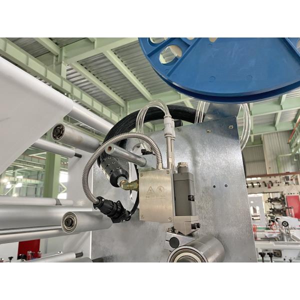 Embossed PA PE Plastic Packing Bag Making Machine 40pcs/min