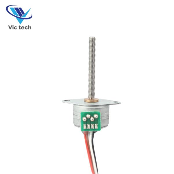 VSM1519 15mm 2 Phase Micro Stepper Motor 3V 0.3A with Screw Shaft