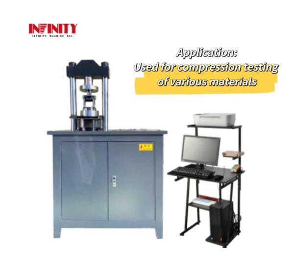 Cheap 300KN Micro Electro Hydraulic Servo Compression Fatigue Testing Machine for sale