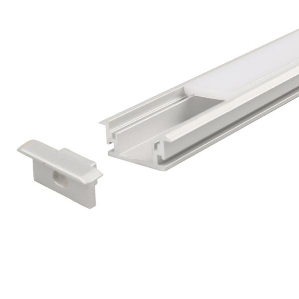 Cheap Step Recessed Floor Mount LED Strip Profile Aluminum Channel for sale