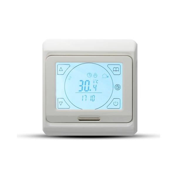 Cheap LCD Floor Heating Thermostat 16A Touch Screen Programmable Temperature Controller for sale