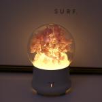 Real Flower ultrasonic essential oil humidifier aromatherapy diffuser with usb