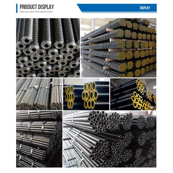 T40 Steel Anchor Bolt Micro Pile Anti Floating Steel Anchor Rod Custom Made