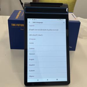 NFC Card Reader Android POS With 8 Inches Screen Size Pos Systems