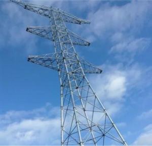 Best Transmission Line Electric Power Lattice Steel Tower Q235B wholesale