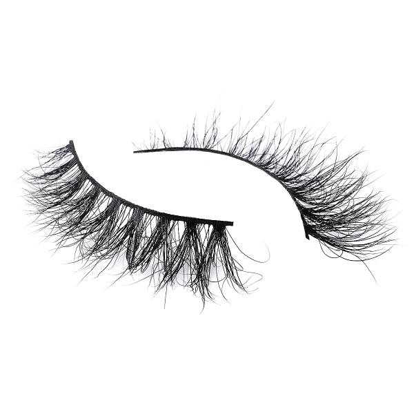 Flexible Fine Fiber 3d Faux Mink Lashes Vegan Friendly