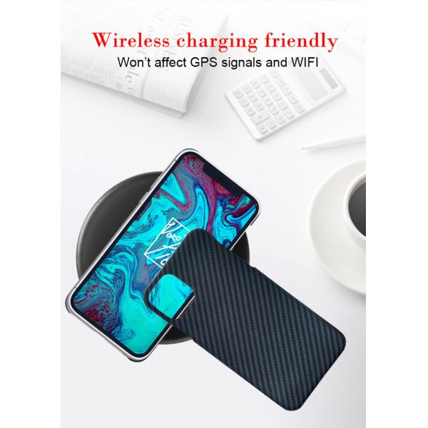 0.65mm Thick Lightness Aramid Fiber Phone Case For iPhone 11 Pro Max